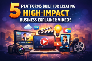 5 Platforms Built for Creating High-Impact Business Explainer Videos